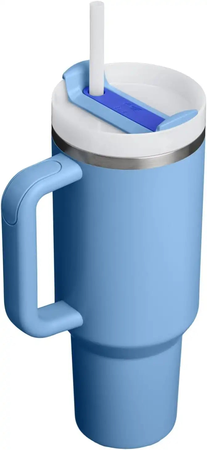 STANLEY Quencher H2.0 Flow State Tumbler, 40 oz, Blue Sky