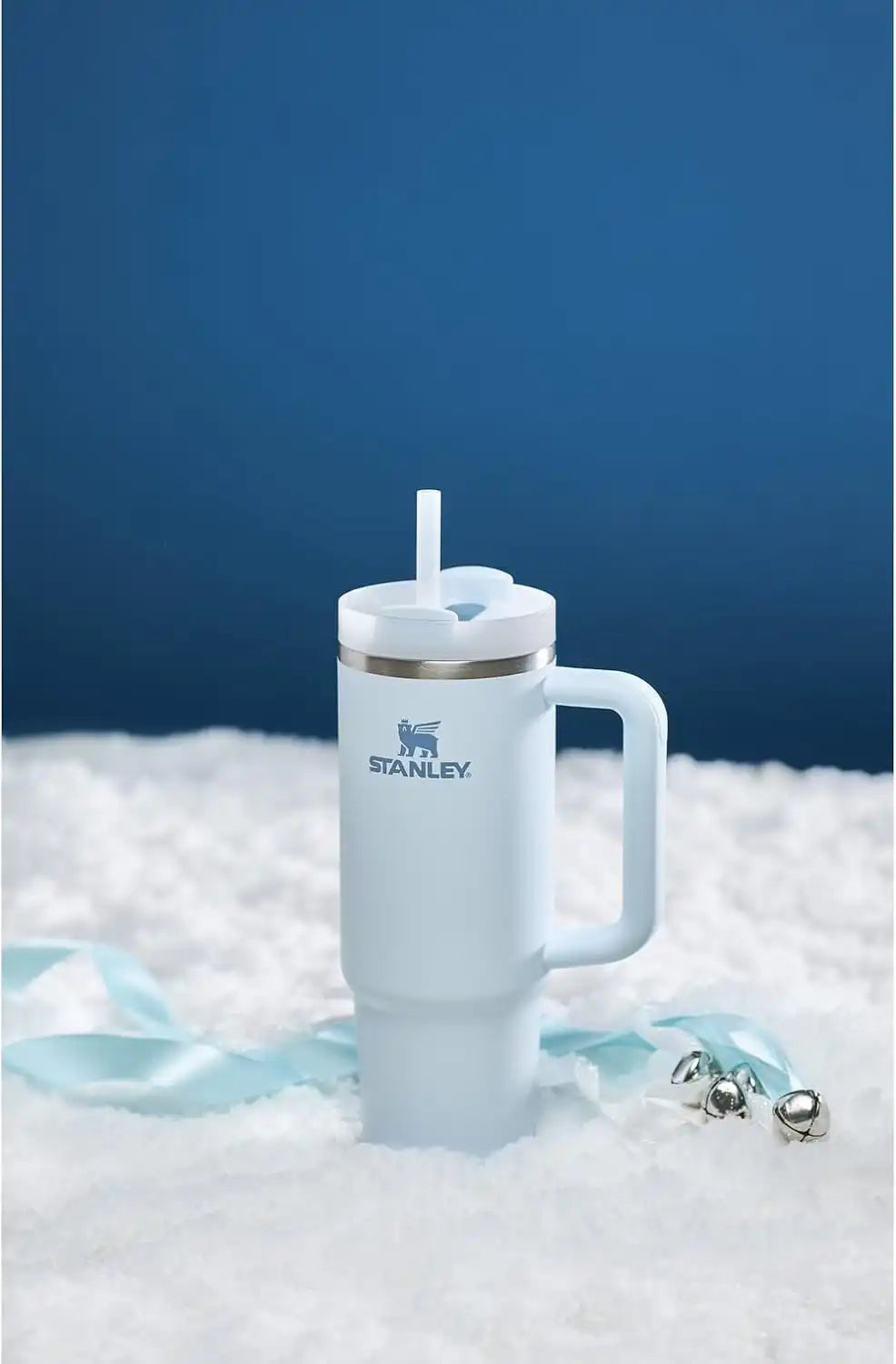STANLEY Quencher H2.0 Flow State Tumbler, 30 oz, Glacier