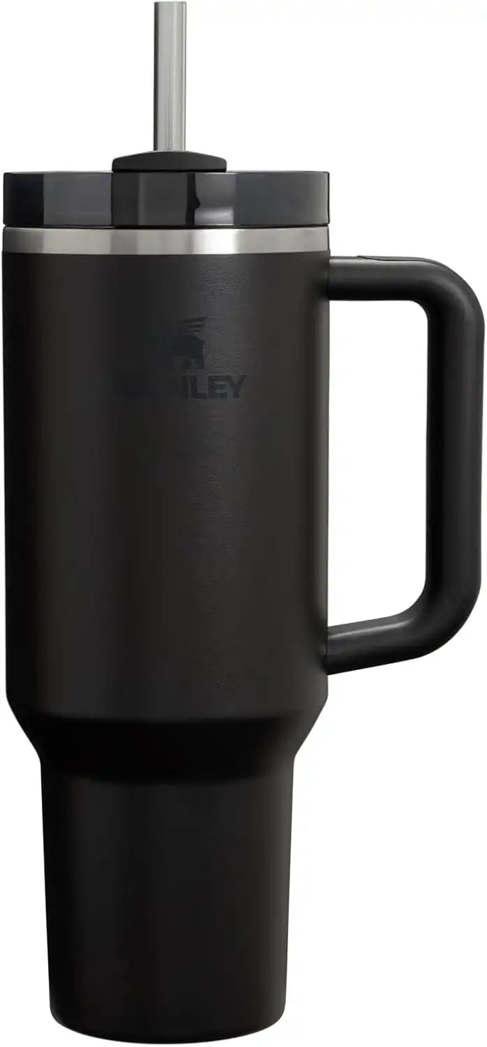STANLEY Quencher H2.0 Flow State Tumbler, 40 oz, Black 2.0