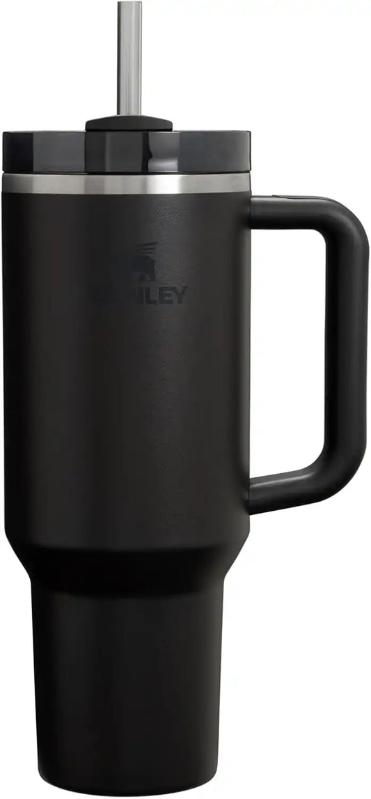 STANLEY Quencher H2.0 Flow State Tumbler, 40 oz, Black 2.0