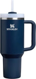 STANLEY Quencher H2.0 Flow State Tumbler, 40 oz, Dark Navy