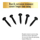 Drywall Screws, #7 x 1 in., Coarse Thread Phillips Bugle Head Screw for Drywall/Wood, Black Phosphate Coated Finish, Sharp Point, High Hardness Quick Self Tapping Screws, Black (120 Pieces)