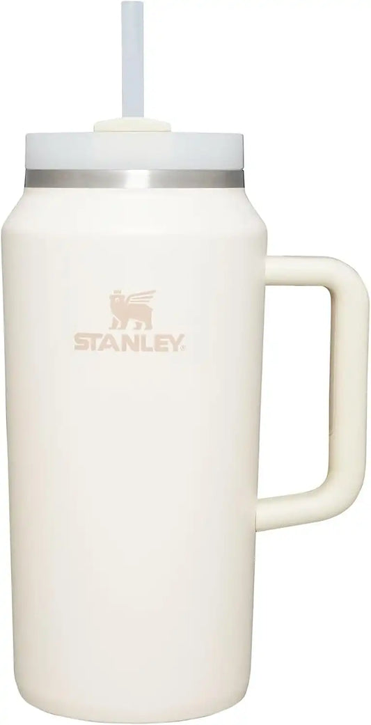 STANLEY Quencher H2.0 Flow State Tumbler, 64 oz, Cream