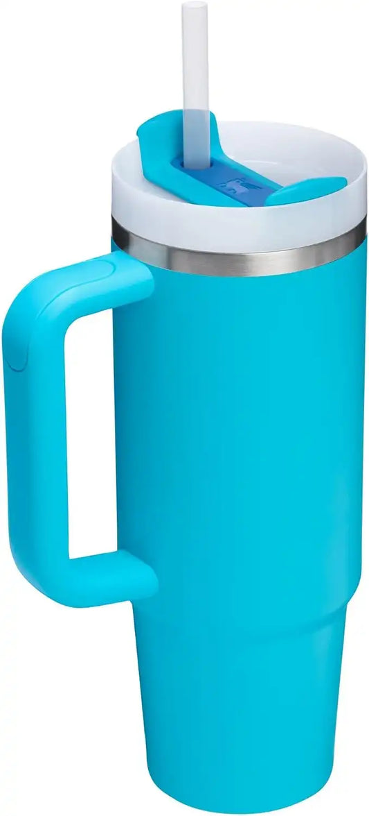 Stanley Quencher H2.0 Tumbler with Handle and Straw 30 oz | Flowstate 3-Position Lid | Cup Holder Compatible for Travel | Insulated Stainless Steel Cup | BPA-Free | Splash