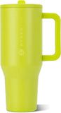 HydroJug Traveler 32oz, Insulated Water Bottle with Handle, Lemon Lime