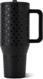 HydroJug Traveler 32oz, Insulated Water Bottle with Handle, Noire Satin