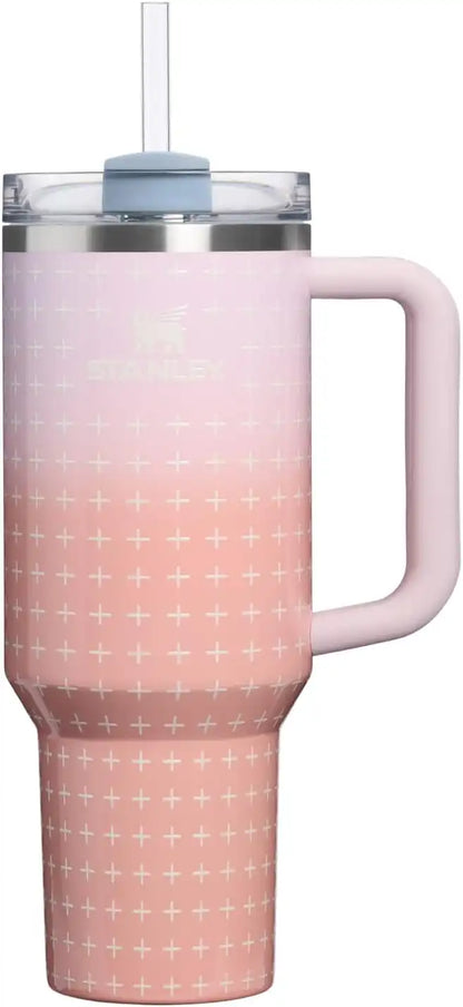 STANLEY Quencher H2.0 Flow State Tumbler, 40 oz, Sorbet Plus