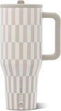 HydroJug Traveler 32oz, Insulated Water Bottle with Handle, Latte
