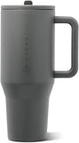 HydroJug Traveler 32oz, Insulated Water Bottle with Handle, Stone