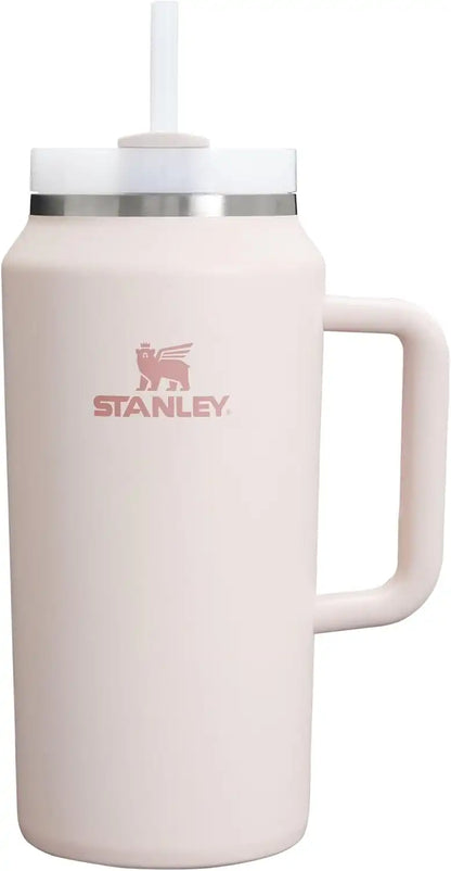STANLEY Quencher H2.0 Flow State Tumbler, 64 oz, Rose Quartz 2.0