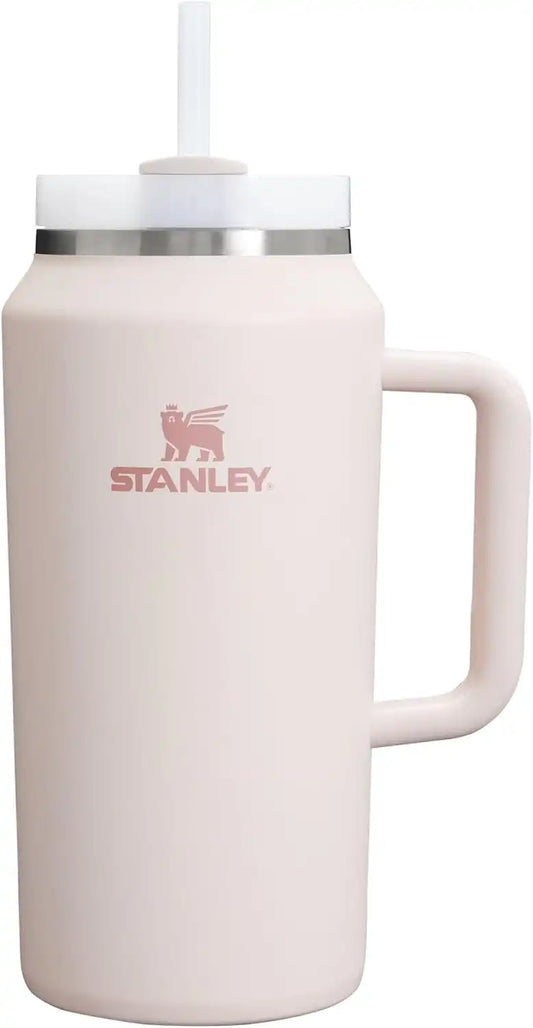STANLEY Quencher H2.0 Flow State Tumbler, 64 oz, Rose Quartz 2.0