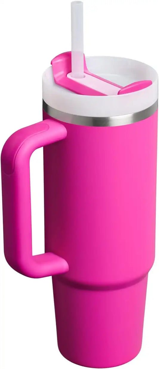 STANLEY Quencher H2.0 Flow State Tumbler, 30 oz, Violet Blossom