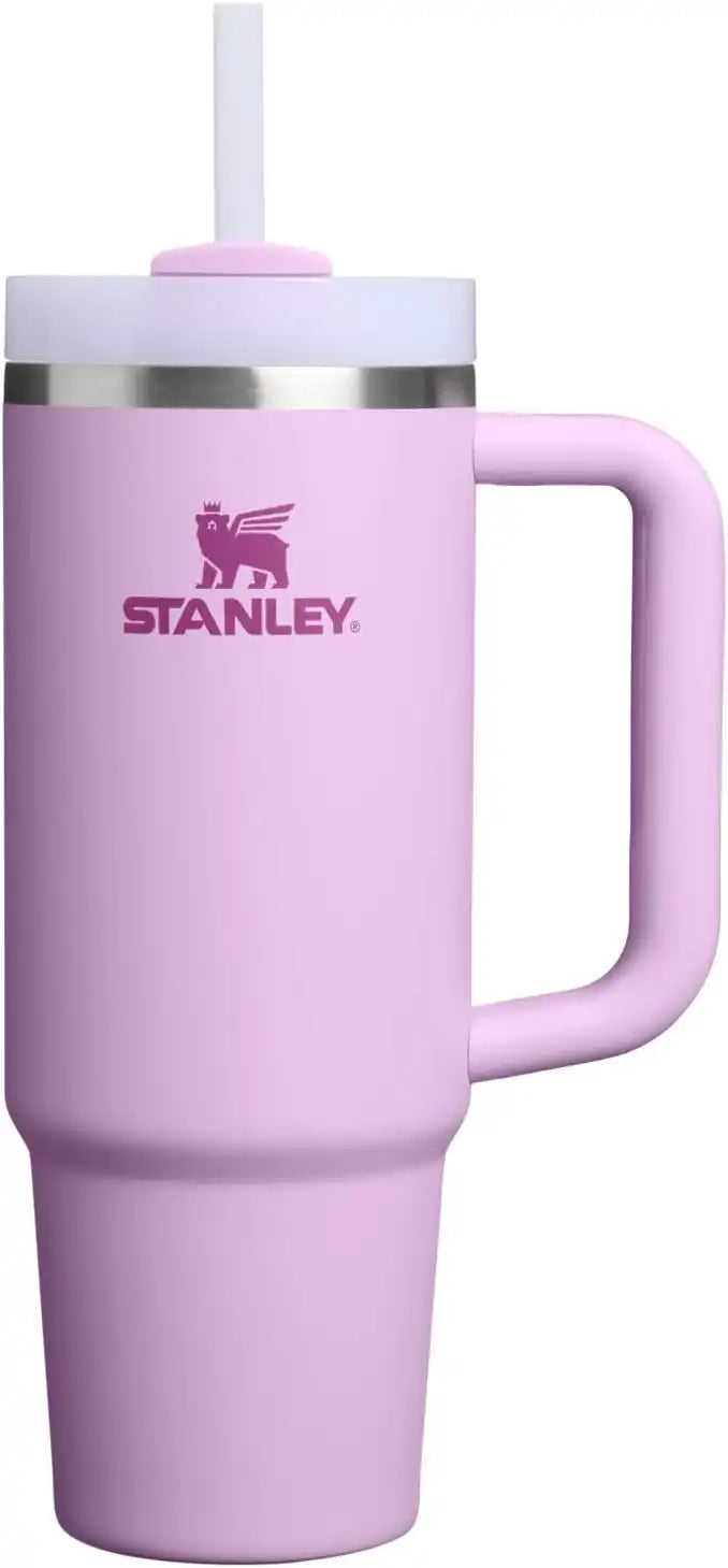 STANLEY Quencher H2.0 Flow State Tumbler, 30 oz, Soft Orchid