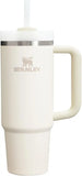 STANLEY Quencher H2.0 Flow State Tumbler, 30 oz, Cream 2.0