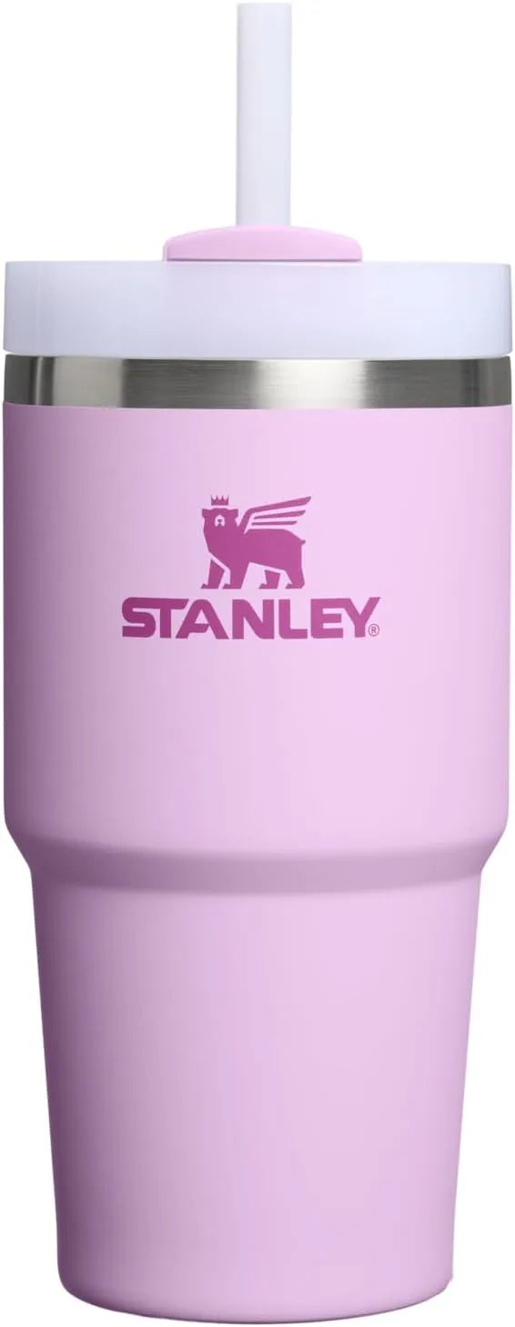 STANLEY Quencher H2.0 Flow State Tumbler, 20 oz, Soft Orchid