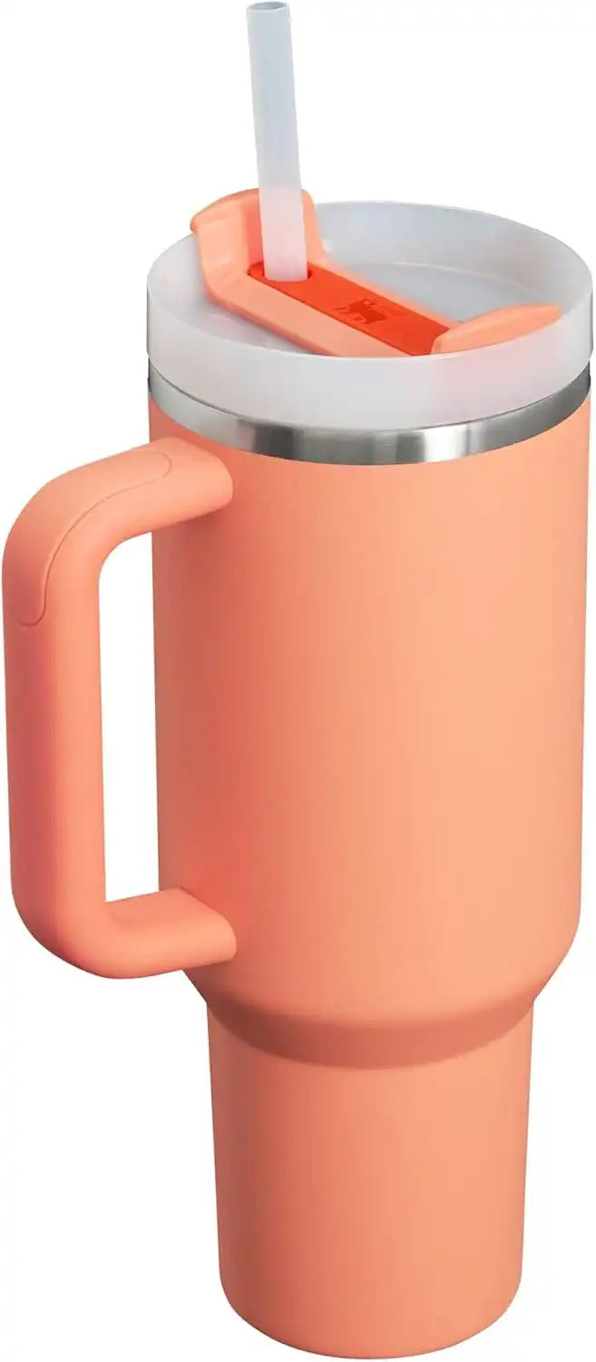 STANLEY Quencher H2.0 Flow State Tumbler, 40 oz, Nectarine