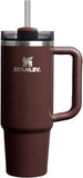STANLEY Quencher H2.0 Flow State Tumbler, 30 oz, Mahogany Gloss