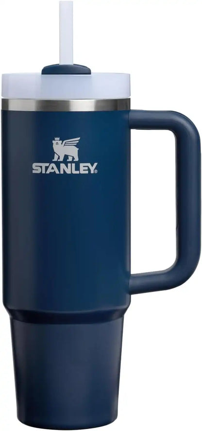 STANLEY Quencher H2.0 Flow State Tumbler, 30 oz, Dark Navy