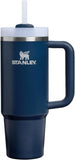 STANLEY Quencher H2.0 Flow State Tumbler, 30 oz, Dark Navy
