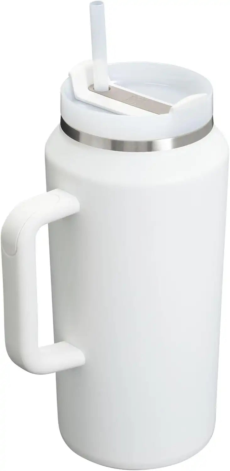 STANLEY Quencher H2.0 Flow State Tumbler, 64 oz, Frost