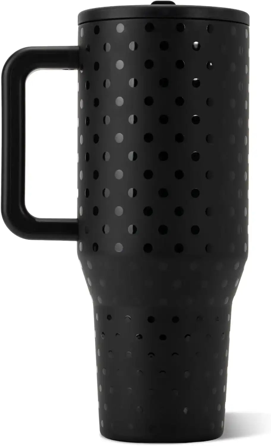 HydroJug Traveler 32oz, Insulated Water Bottle with Handle, Noire Satin