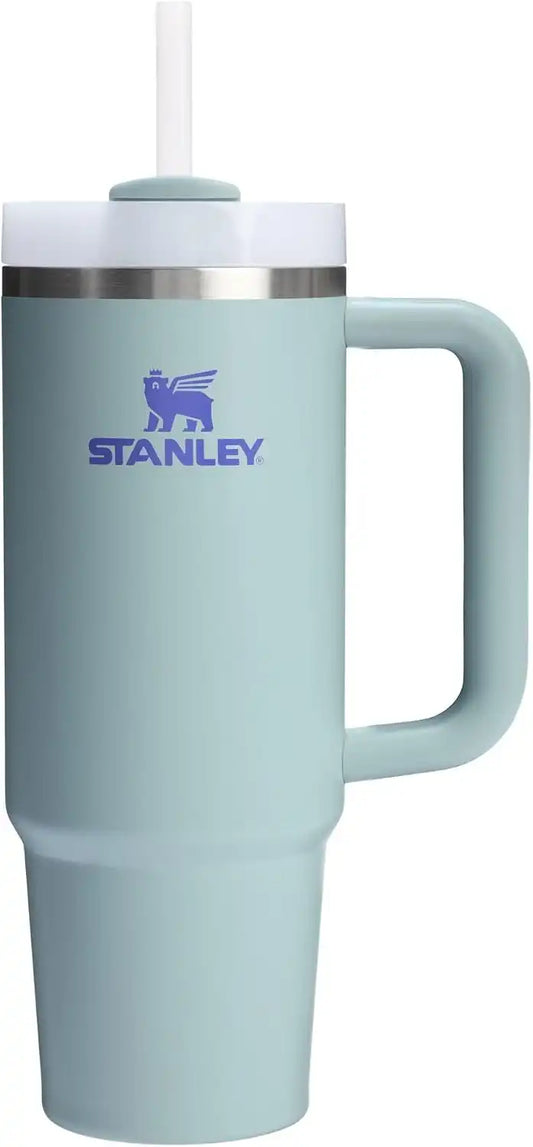 STANLEY Quencher H2.0 Flow State Tumbler, 30 oz, Blue Cactus