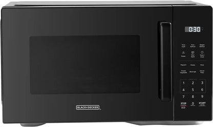 BLACK+DECKER Countertop Microwave Oven, 1.1 Cu.Ft,1000W,Child Safety,Black