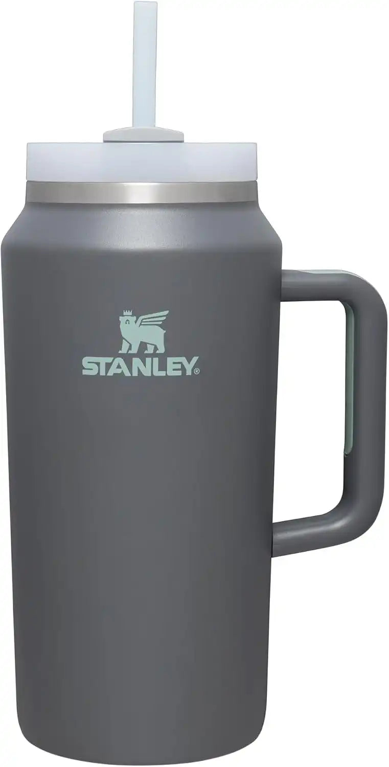 STANLEY Quencher H2.0 Flow State Tumbler, 64 oz, Charcoal