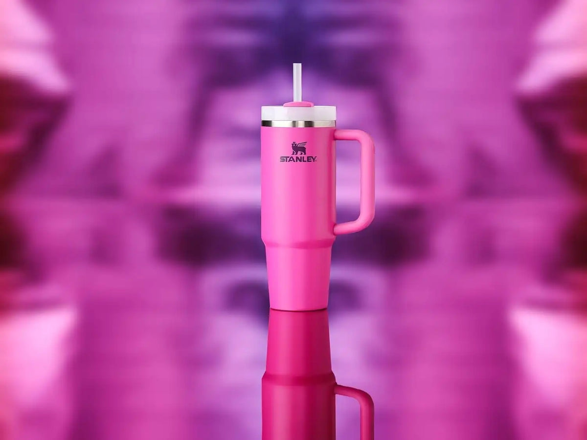 STANLEY Quencher H2.0 Flow State Tumbler, 30 oz, Fuchsia