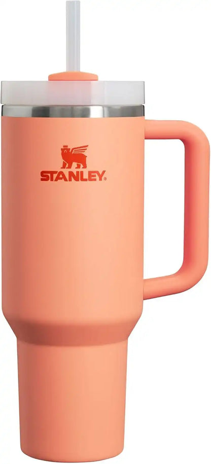 STANLEY Quencher H2.0 Flow State Tumbler, 40 oz, Nectarine