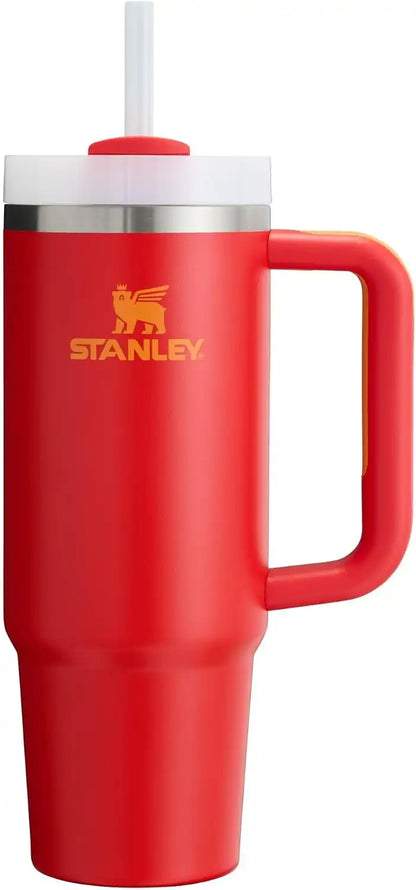 STANLEY Quencher H2.0 Flow State Tumbler, 30 oz, Chili