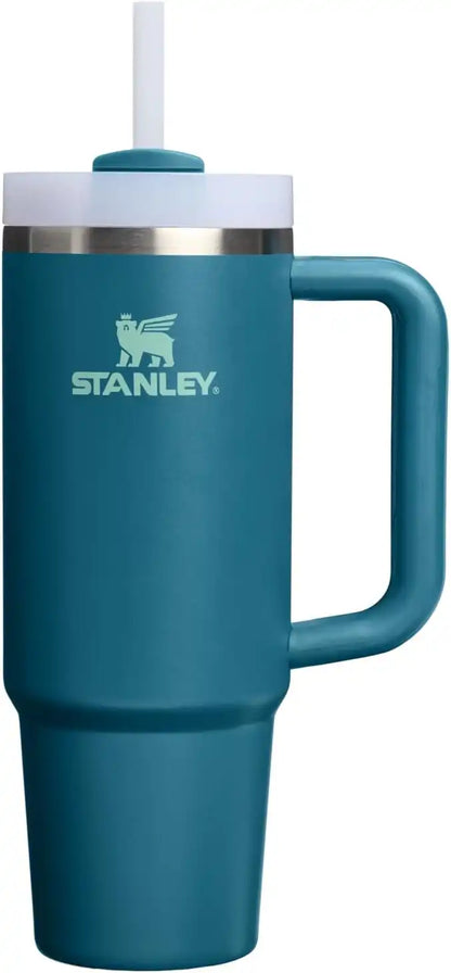 STANLEY Quencher H2.0 Flow State Tumbler, 30 oz, Coastal Teal