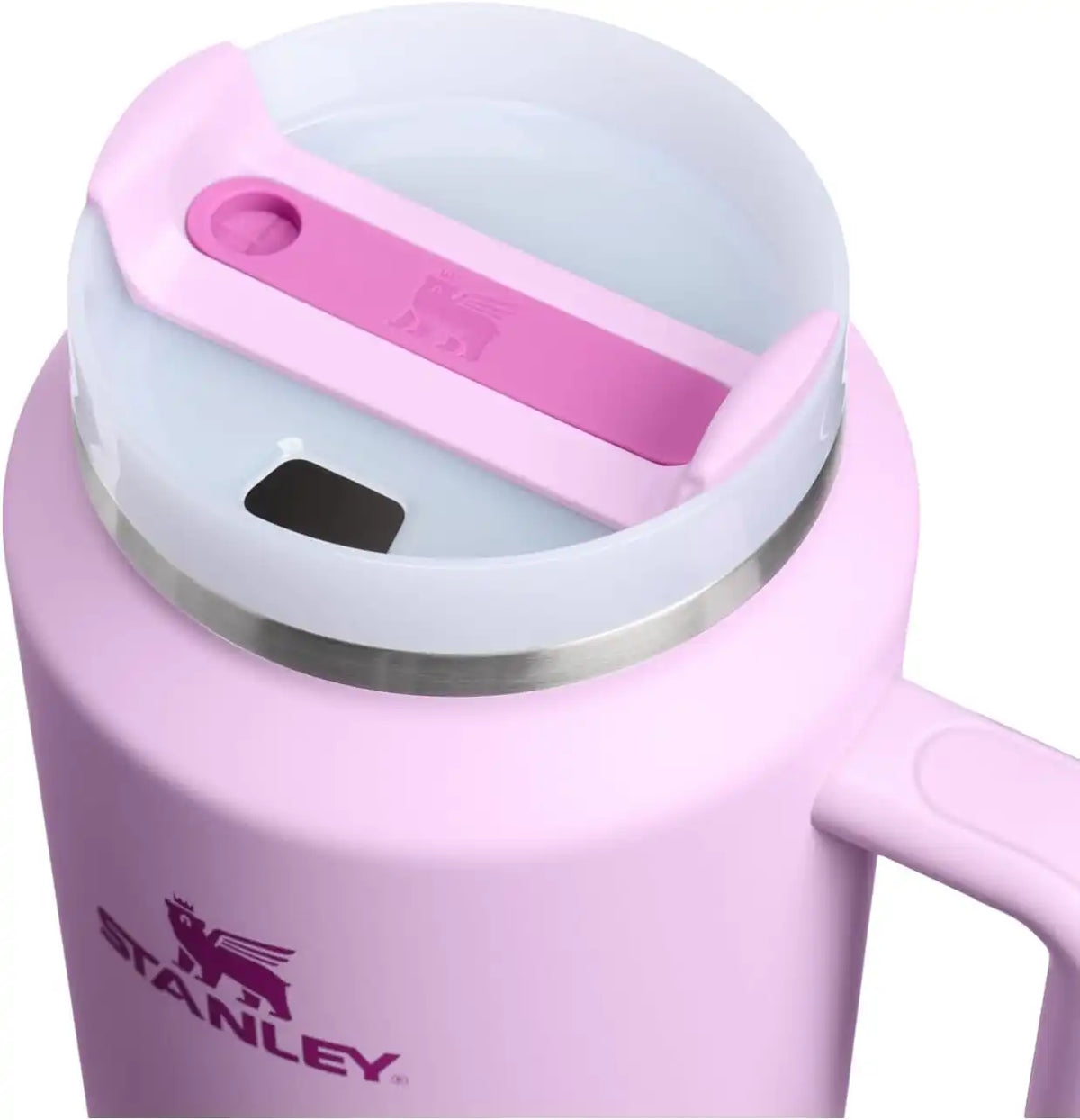 STANLEY Quencher H2.0 Flow State Tumbler, 64 oz, Soft Orchid