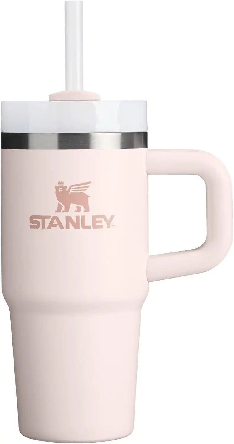STANLEY Quencher H2.0 Flow State Tumbler, 14 oz, Rose Quartz 2.0