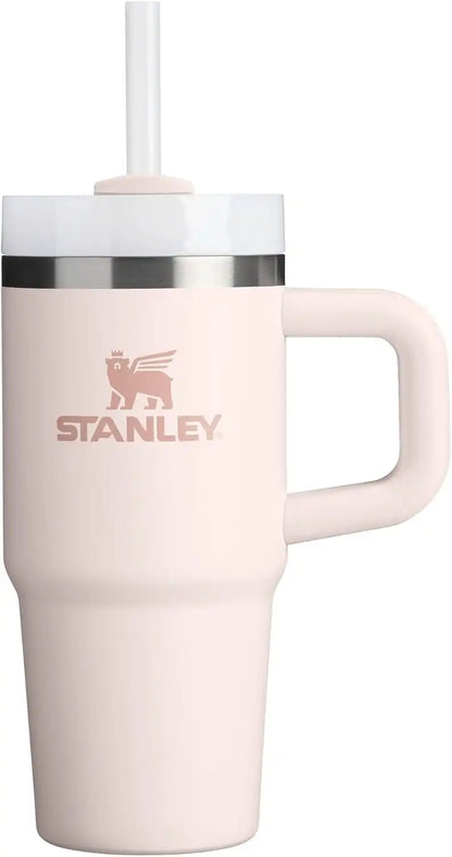 STANLEY Quencher H2.0 Flow State Tumbler, 14 oz, Rose Quartz 2.0