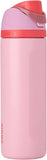 Owala FreeSip Stainless Steel Water Bottle 24 oz Angel Food Cake