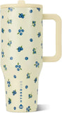 HydroJug Traveler 32oz, Insulated Water Bottle with Handle, Freshly Pick'd
