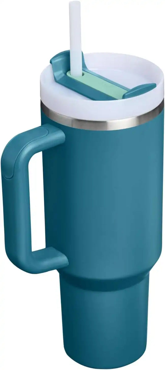 STANLEY Quencher H2.0 Flow State Tumbler, 40 oz, Coastal Teal
