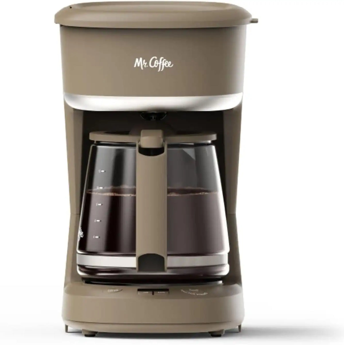 Mr. Coffee® 12 Cup Programmable Coffee Maker with Strong Brew Mode, Auto-Pause, Chai Cream