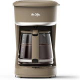 Mr. Coffee® 12 Cup Programmable Coffee Maker with Strong Brew Mode, Auto-Pause, Chai Cream