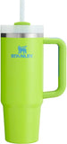 STANLEY Quencher H2.0 Flow State Tumbler, 30 oz, Bright Lime