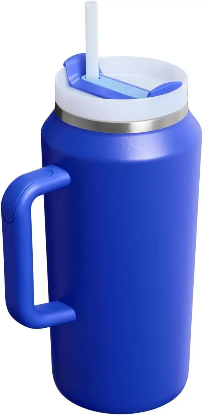 STANLEY Quencher H2.0 Flow State Tumbler, 64 oz, Cobalt
