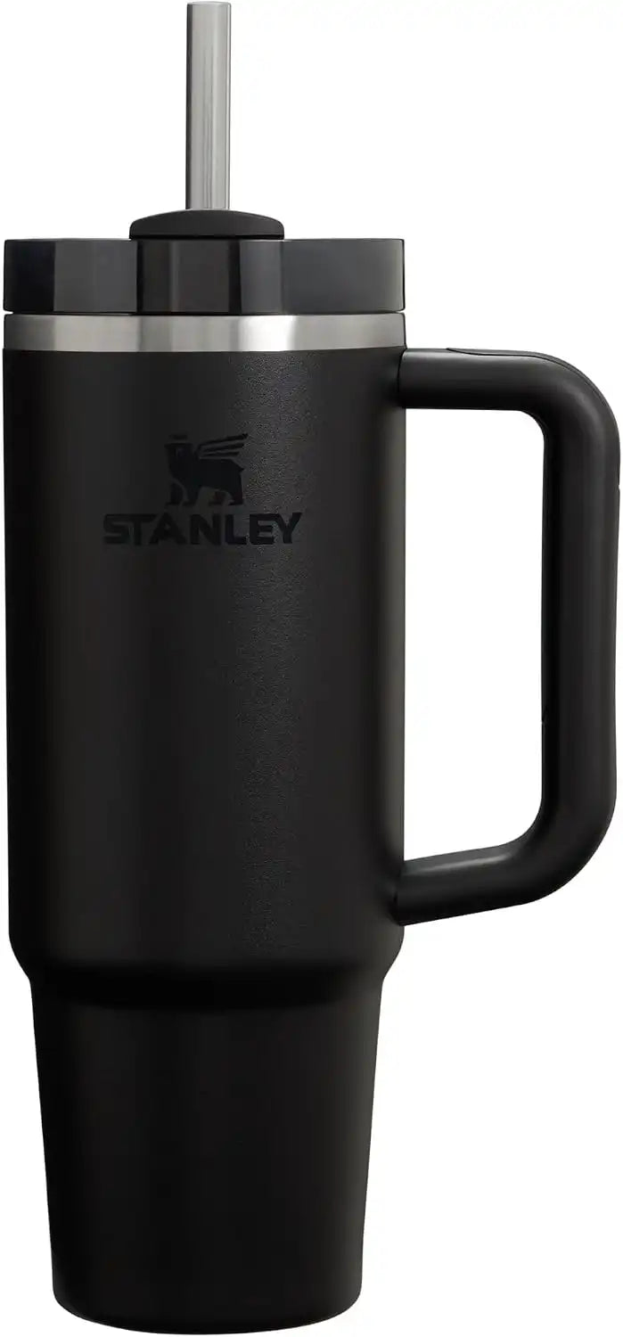 STANLEY Quencher H2.0 Flow State Tumbler, 30 oz, Black 2.0