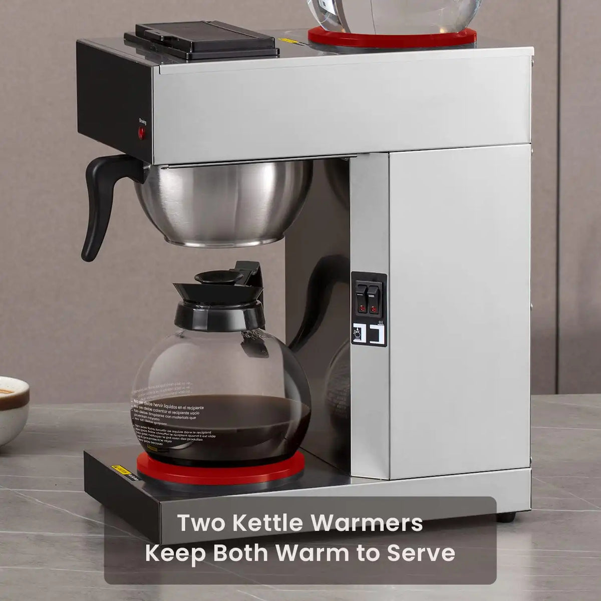 SYBO 12-Cup Commercial Pour Over Coffee Maker SF-CB-2GA