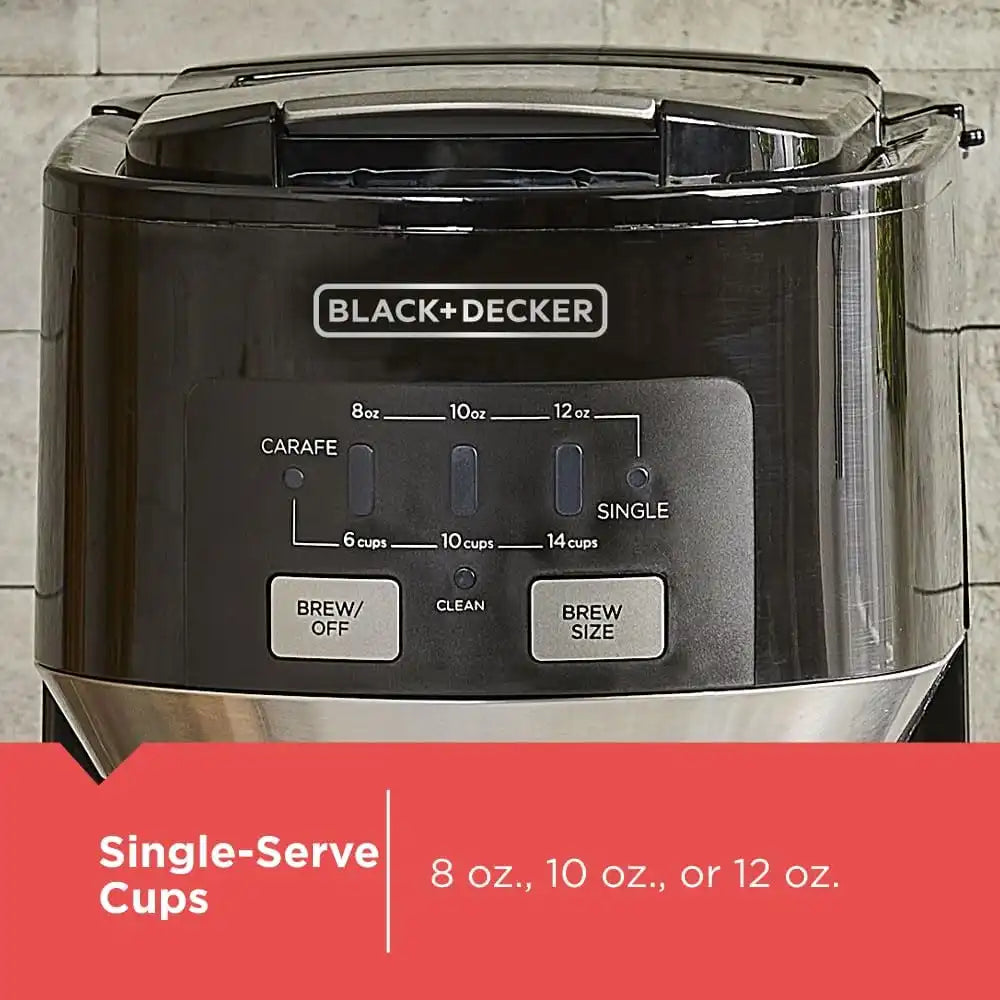 BLACK+DECKER Single-Serve & Carafe Coffee Maker