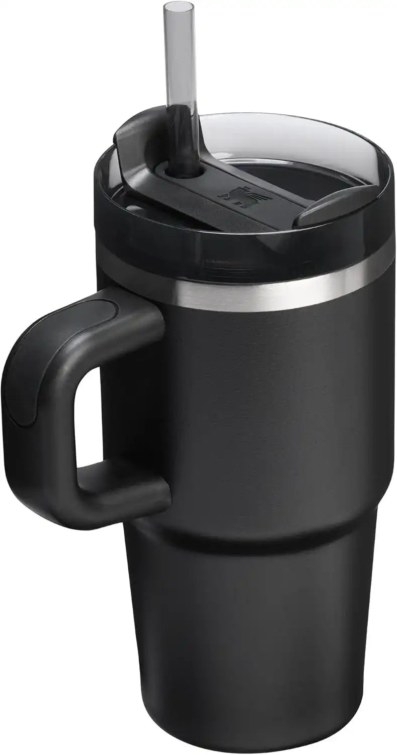 STANLEY Quencher H2.0 Flow State Tumbler, 20 oz, Black 2.0