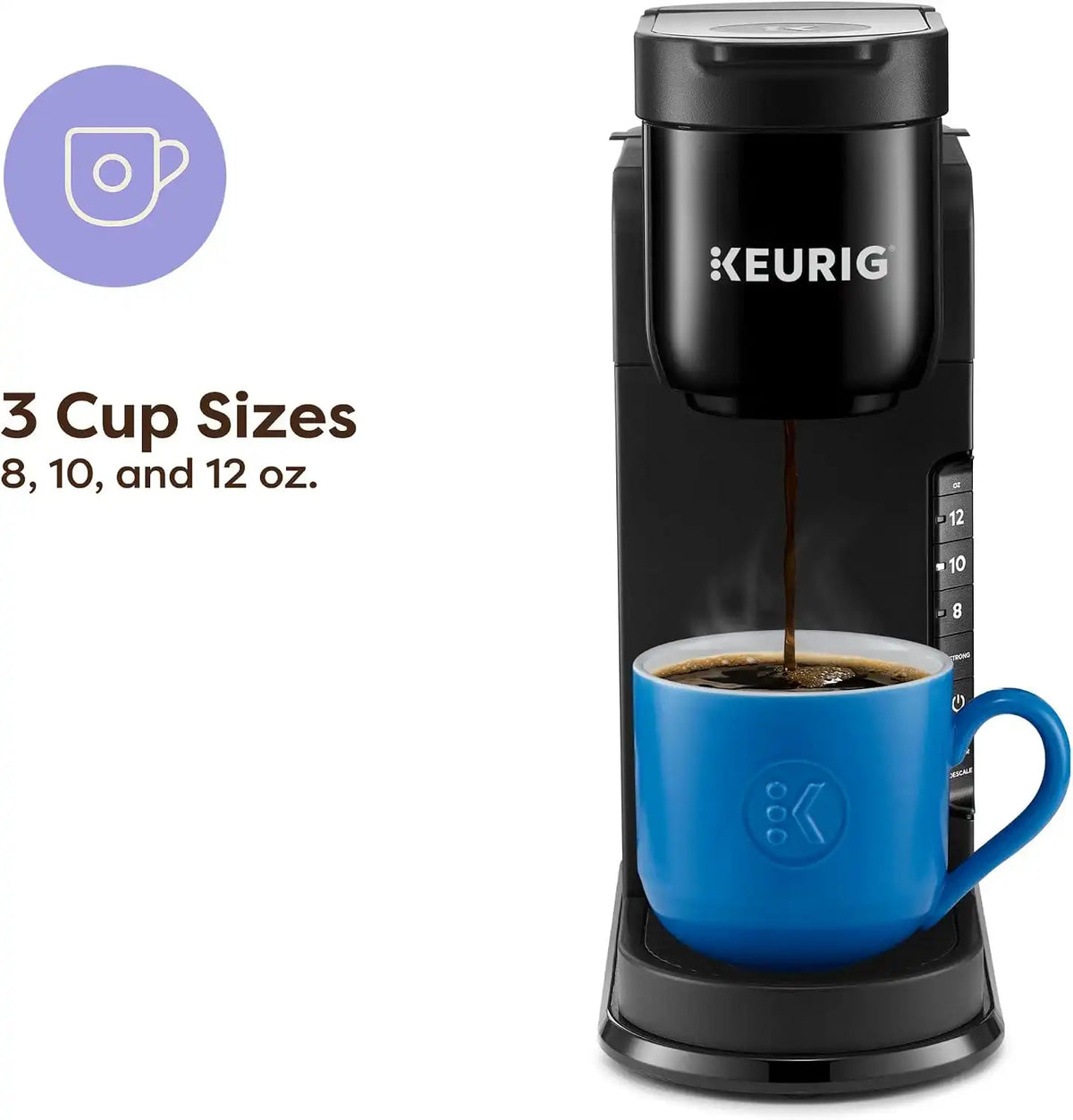 Keurig K-Express Single Serve K-Cup Pod Coffee Maker, Black