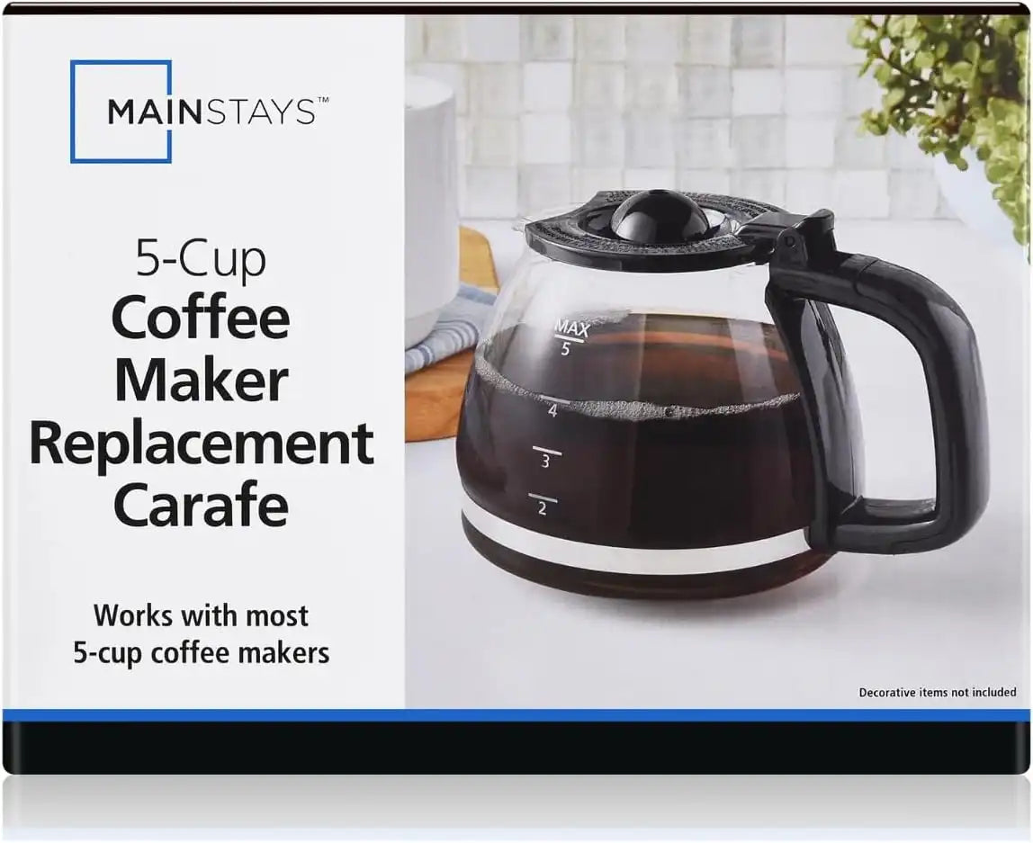 Mainstays 5 Cup Glass Replacement Carafe
