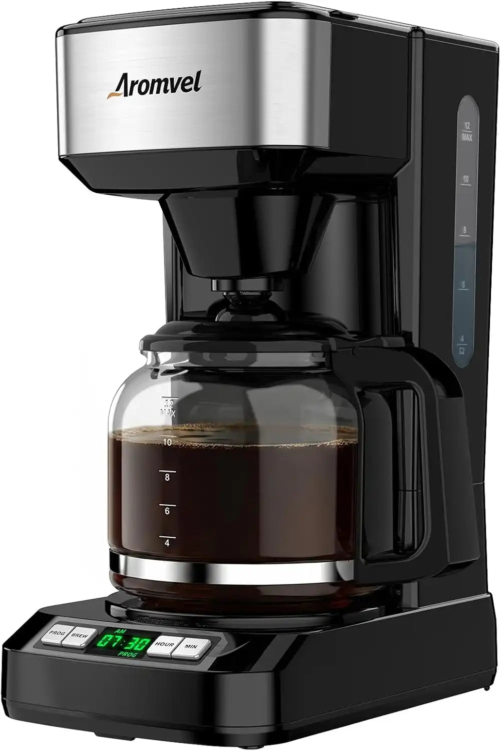 12 Cup Coffee Maker,Large 1.8L Water Tank Drip Coffee Machine