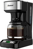 12 Cup Coffee Maker,Large 1.8L Water Tank Drip Coffee Machine